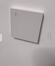 长贝（Cavbbv）无线遥控开关面板免布线220V电灯智能开关家用卧室电源双控随意贴 白色单开【1主开关+1随意贴】 实拍图