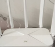 中兴（ZTE）巡天 AX3000满血WIFI6千兆无线家用路由器 自研双核主芯片 5G双频穿墙王wifi路由 Mesh 3000M速率 实拍图