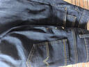 真维斯（Jeanswest）牛仔裤男冬季加绒加厚保暖防寒潮牌百搭休闲长裤子蓝色加绒32 实拍图