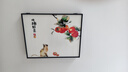 柳莺花燕免打孔电表箱装饰画现代简约客厅餐厅挂画电闸箱配电箱遮挡壁画 你好小猫 60X40遮挡50X30表箱 上掀款 实拍图