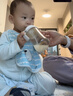 贝亲（Pigeon）自然离乳PPSU重力球吸管奶瓶 双把手240mL6月+(附带6月+12月奶嘴) 实拍图