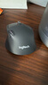 罗技（Logitech）M720 鼠标 无线蓝牙鼠标 办公鼠标 右手鼠标 大手鼠标 优联 黑色 带无线2.4G接收器 实拍图
