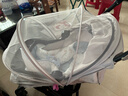 Jim&Lily婴儿车蚊帐全罩式通用防蚊虫宝宝高景观婴儿推车伞车儿童网纱 25款拉链全罩式-通用防蚊虫-白色 升级版 实拍图