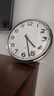 宜家（IKEA）PUGG普格挂钟客厅时钟简约现代客厅大气简约网红钟表 挂钟不锈钢32cm 实拍图