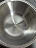 美的（Midea）电饭煲大布丁0涂层电饭锅4升316L母婴级不锈钢内胆3-4人家用多功能无涂层微压智能RE487S品牌官方 实拍图