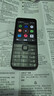 诺基亚（NOKIA）220 4G 移动联通电信全网通 2.8英寸双卡双待 直板按键手机 老人老年手机 学生手机 黑色 实拍图