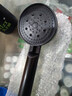增压花洒喷头黑武士魔幻五档淋浴花晒头淋雨喷淋花酒超强单热水器 淋浴花洒 实拍图