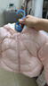 巴拉巴拉童装儿童羽绒服宝宝冬季婴儿轻薄外套男童女童上衣反季萌 粉色小猫 90 （充绒量37g） 实拍图