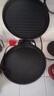 美的（Midea） 电饼铛 家用双面加热不沾电饼档煎饼锅 可做三明治 加深加大烤盘早餐机煎烤机烙饼锅 【性价比推荐】上下独立加热 JKE30T76 实拍图
