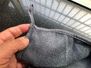 擦车专用毛巾高级洗车专用毛巾加厚强吸水不掉毛无痕擦车布擦车巾 一条装星空灰-强力吸水+不伤车漆 专业擦车巾（小号）30*30cm 实拍图