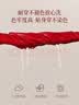 婷美红色内衣女小胸聚拢本命年无钢圈文胸罩结婚新娘内裤袜子套装礼盒 实拍图