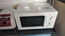 海尔（Haier）快捷微波炉家用小型 360°转盘加热 旋钮操控 易洁内胆 白色HW-M20J1W 实拍图