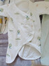 童泰婴儿连体衣新生儿衣服四季0-6月初生宝宝哈衣爬服纯棉内衣2件装 绿白小树（四季款） 59cm (建议1-3个月身高55-60cm) 实拍图