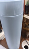 米家旋盖杯 保温杯 316不锈钢真空水杯 便携大容量咖啡杯 500ml雾蓝色 实拍图