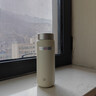 京东京造 咔哒保温杯 茶水分离Tritan杯口三段式男士女316L不锈钢 白400ml 实拍图