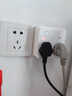 公牛（BULL）86型插座扩展器一转多/一转四插座/转换插头/转换器/插排 适用卧室、厨房 4位分控开关 GN-93223 实拍图
