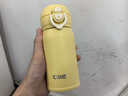 希乐保温杯316不锈钢口袋杯子男女士随身便携水杯学生儿童双饮吸管杯 实拍图