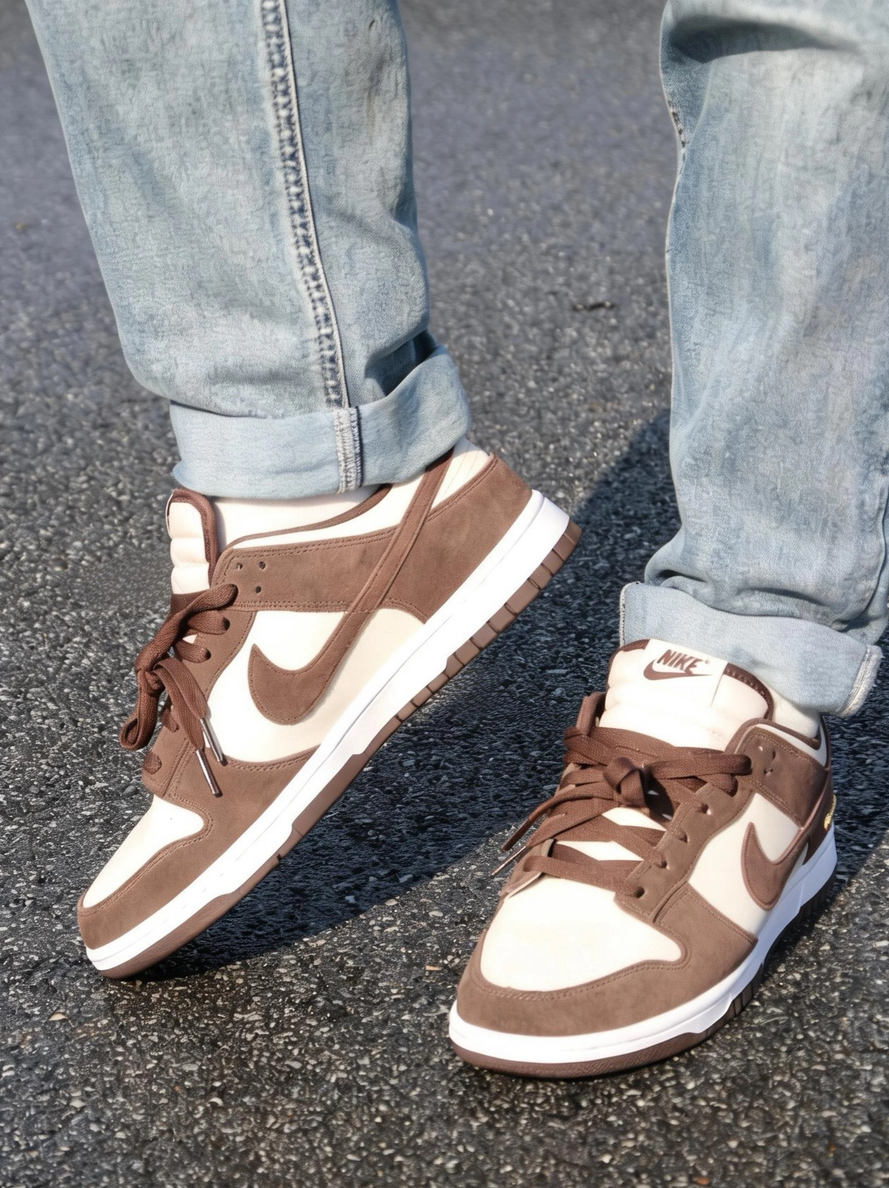 耐克（NIKE）26年春季新款Dunk Low Suede女子减震低帮轻盈运动鞋 IO4244-102 36 实拍图