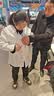 耐典厨师工作服长袖男女同款双排扣餐厅厨房厨师服工作服白色L 实拍图