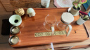 热道（HOT WAY） 整块花梨木茶盘实木茶盘托盘茶盘 石头乌金石茶台功夫茶具 花梨木水云间60*32*4.5 实拍图