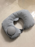 TA按压充气u型枕旅行便携飞机高铁火车睡觉头枕脖枕护颈神器靠枕 实拍图