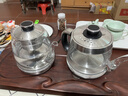 友家铺子（Biooner）全自动上水电热水壶电茶壶茶台烧水壶一体家用办公茶桌茶几嵌入式茶具套装 XT-S07银灰色蒸茶款1L 实拍图