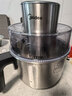 美的（Midea）绞肉机家用三碗6.5升料理多功能绞馅机碎肉机电动一体304不锈钢绞肉绞菜馅打蒜器打泥辅食机39F 实拍图