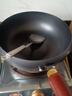 美的（Midea）大肚锅炒锅铁锅炒菜锅不粘精铁平底南瓜锅电磁炉燃气通用年会礼品 实拍图