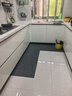 大江厨房地垫防水防滑可擦免洗防油脚垫厨房地面专用地垫（2条装） 实拍图