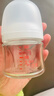 贝亲（Pigeon）【新生儿第一个奶瓶】玻璃奶瓶宽口径奶瓶80ml SS号奶嘴 0月+ 实拍图