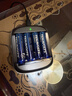 南孚5号充电锂电池4粒套装 1.5V恒压快充  适用游戏手柄/键鼠/话筒/吸奶器/血压计/闪光灯等 AA五号 实拍图