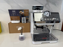 德龙（Delonghi）咖啡机 半自动咖啡机银骑士 意式美式家用现磨研磨一体机小型 手动奶泡 EC9155.W 白色情人节礼物 实拍图