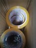 得力(deli)高品质透明黄封箱胶带打包 60mm*100y*48μm  24卷整箱装 封箱器 办公用品 JD420 实拍图