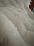 京东京造加厚兔毛绒感四件套 A类双面绒牛奶绒床单被套枕套保暖秋冬季双人床品 奶油白1.8m床 实拍图
