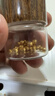 洲足金999金珠黄金小金珠金豆古法金珠DIY配件散珠隔珠路路通转运珠 3mm金珠  合单满 0.16g 包邮 单颗约0.02g 实拍图