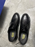 戈耐（GENAI）男士休闲皮鞋男生新郎结婚隐形内增高百搭潮商务鞋真皮透气男鞋子 黑色【真牛皮】8cm内增高 Z82 42 (260mm) 实拍图