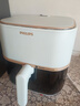 飞利浦（PHILIPS）家用多功能空气炸锅 透明可视化免翻面 金属内腔 大容量5升 炖烤炸焗一体 送礼 HD9455/50 实拍图