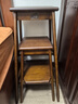 那澜多好实木梯凳花架梯子两用步梯家用折叠伸缩多功能登高梯加厚楼梯凳子 实木推拉 三步梯 实拍图