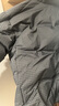优衣库女装无缝羽绒短茄克/外套夹克478578 07 青灰色 M /160/84A 实拍图