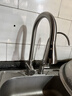 京东京造 厨房水龙头 抽拉式洗菜盆龙头 304不锈钢360°旋转冷热水3功能 实拍图