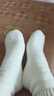 FitonTon4双羊毛袜子女冬季中筒袜加绒加厚羊绒月子袜东北居家保暖长筒袜 实拍图