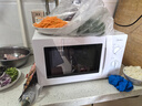 美的（Midea）【给老家送年货东哥同款】快捷微波炉 家用小型 360°转盘加热 旋钮操控 易洁内胆（M1-L213B） 实拍图