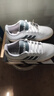 adidas ENTRAP美式校园风运动少年感复古篮球风板鞋男女阿迪达斯   白色/蓝色   43 实拍图