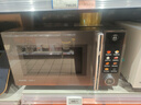 格兰仕（Galanz）变频微波炉烤箱一体机光波炉900瓦大功率速热家用23L大容量平板易清洁省电一级能效智能菜单烧烤 2026新升级彩膜BM1(S2) 实拍图