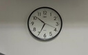 康巴丝（Compas）挂钟 创意简约钟表客厅石英钟表挂墙时钟 c2855 咖木色 26cm直径 实拍图