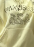 F426【赵露思同款】春季嘻哈宽松大logo格子贴绣卫衣外套 花灰  S 实拍图