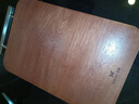 双枪（Suncha）乌金檀木整木菜板 百年龄砧板家用切菜案板抗菌实木菜板33*22*2.5 实拍图