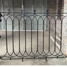 铸铁护栏围栏生铁围墙护栏别墅铸铁栏杆栅栏球墨玛钢铁艺护栏 黑色 实拍图