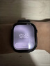 Apple/苹果 【女神节】Watch S11 智能手表GPS款46毫米亮黑色铝金属表壳黑色运动型表带M/L 实拍图