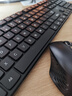 京东京造S1无线键鼠套装 轻薄便携全尺寸办公轻音104键WIN兼容2.4G无线传输企业级电脑笔记本办公套装黑色 实拍图
